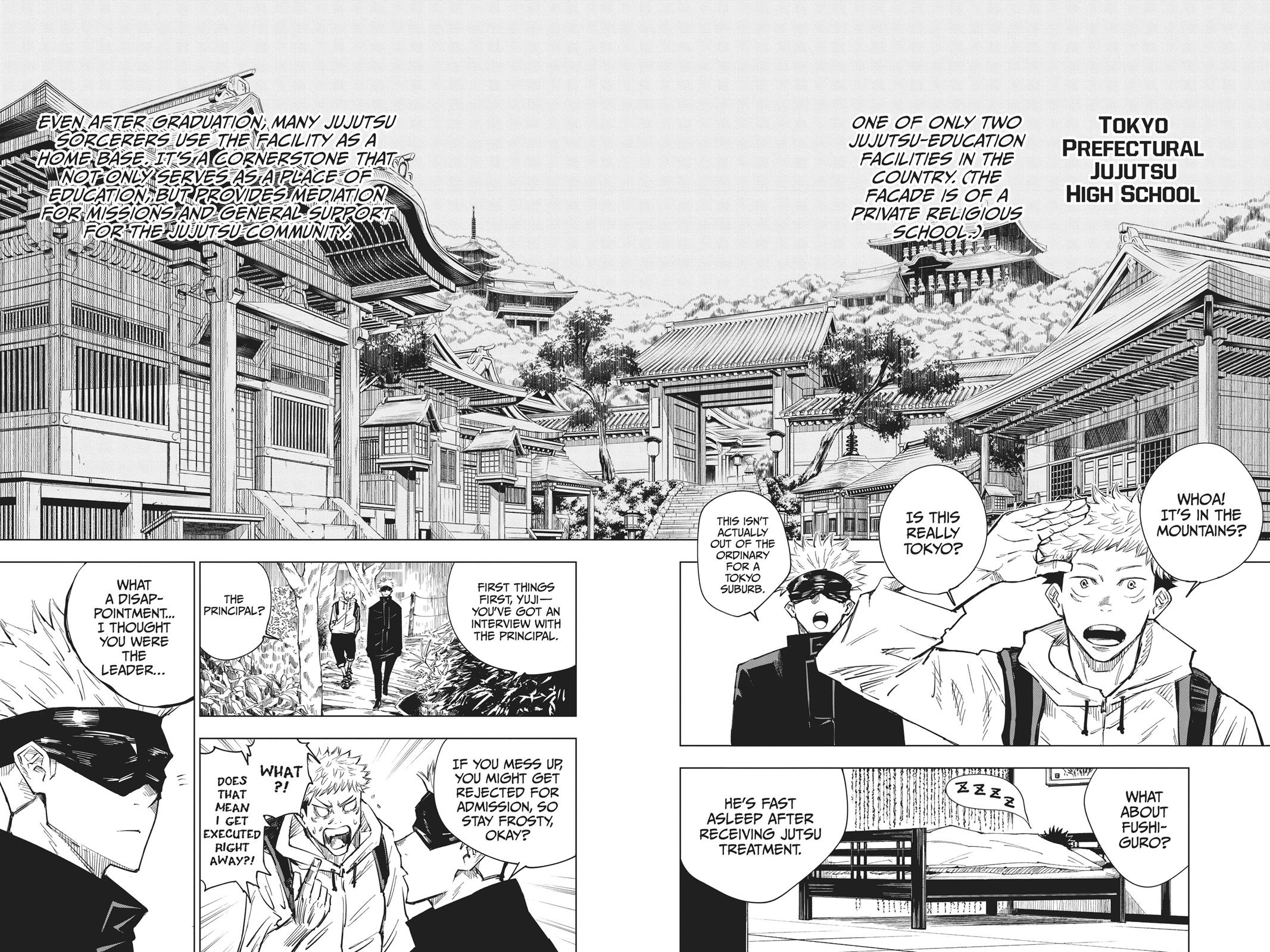 Jujutsu Kaisen (jjk), Chapter 3.1