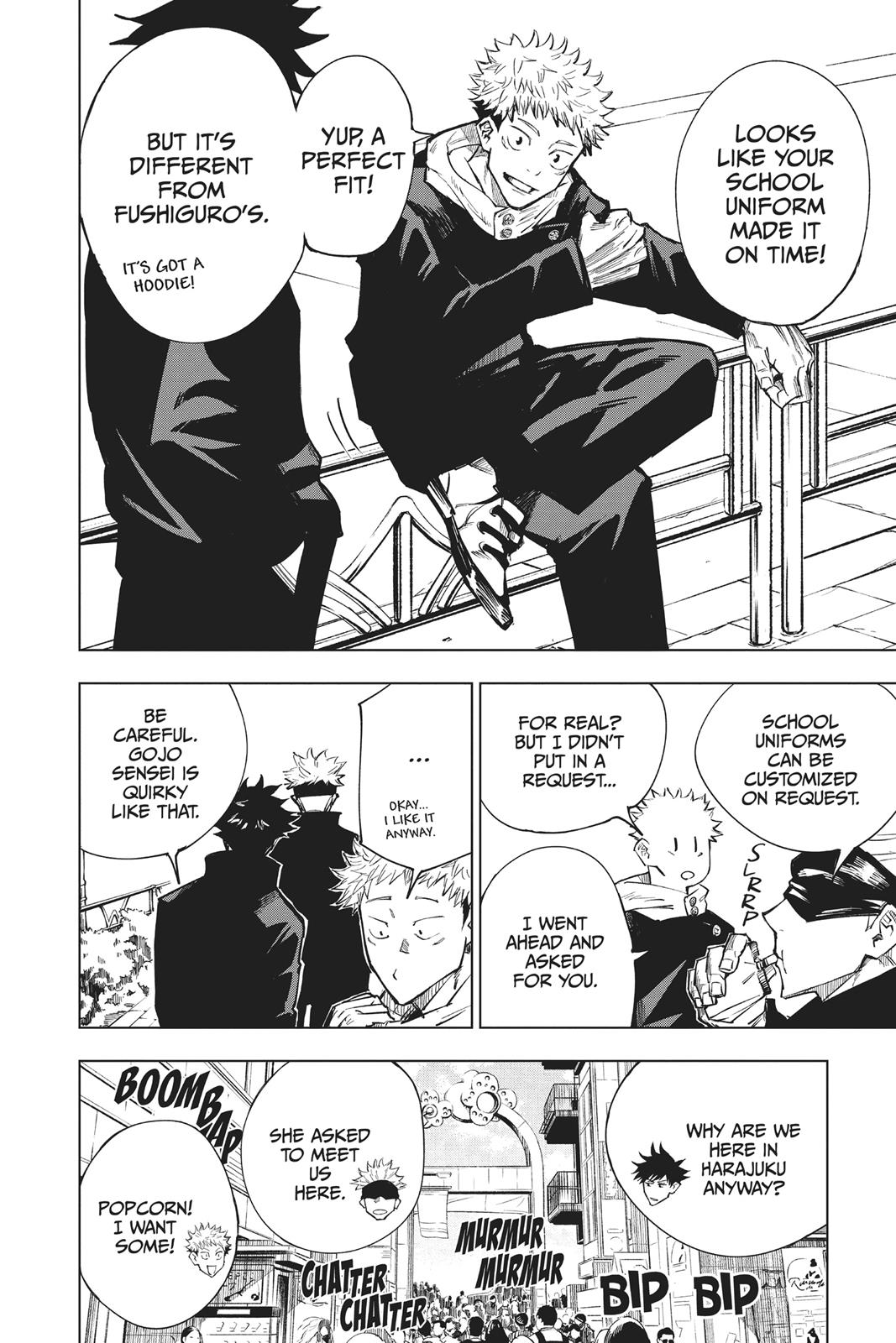 Jujutsu Kaisen (jjk), Chapter 4.1