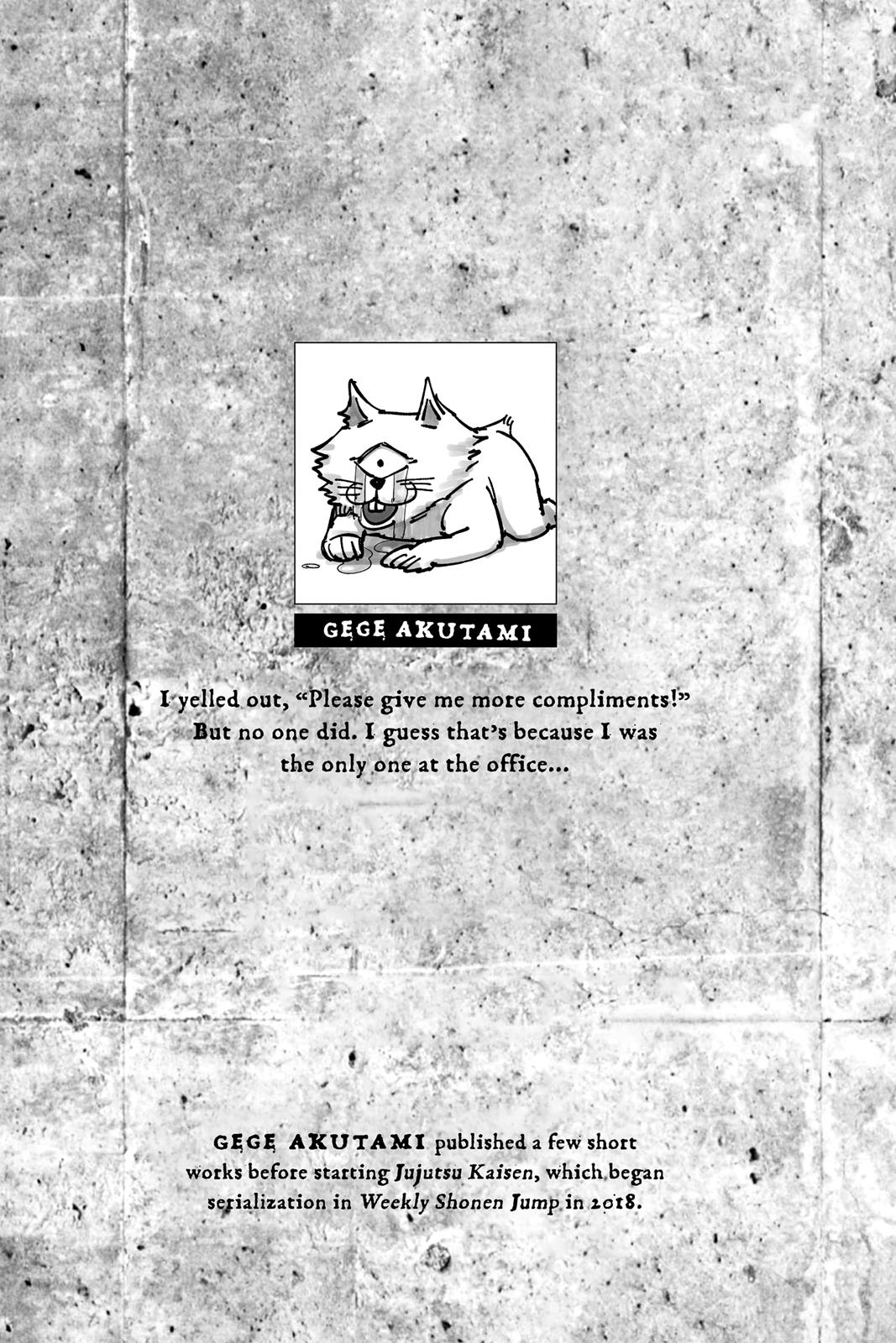 Jujutsu Kaisen, Chapter 8.1