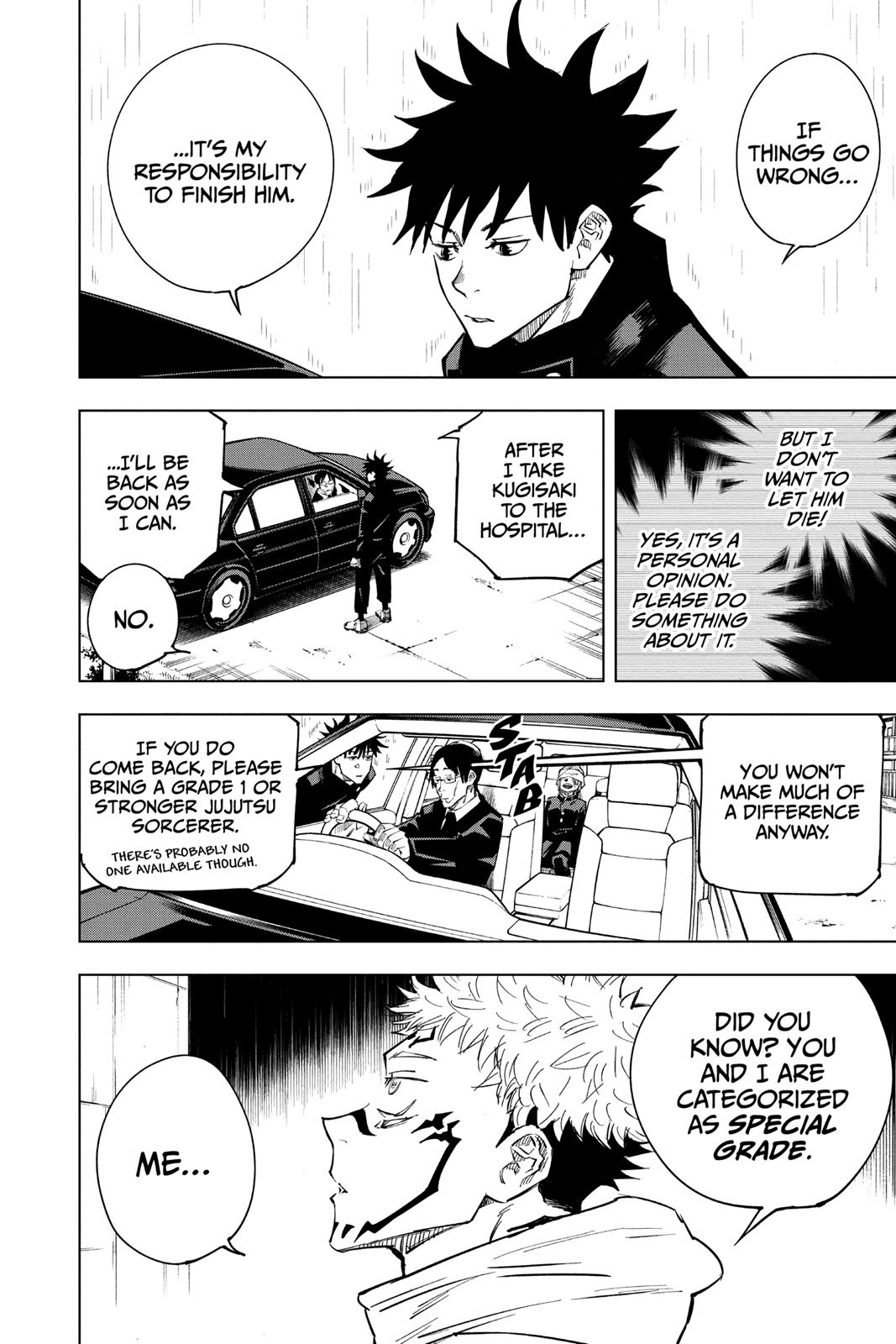 Jujutsu Kaisen, Chapter 8.15