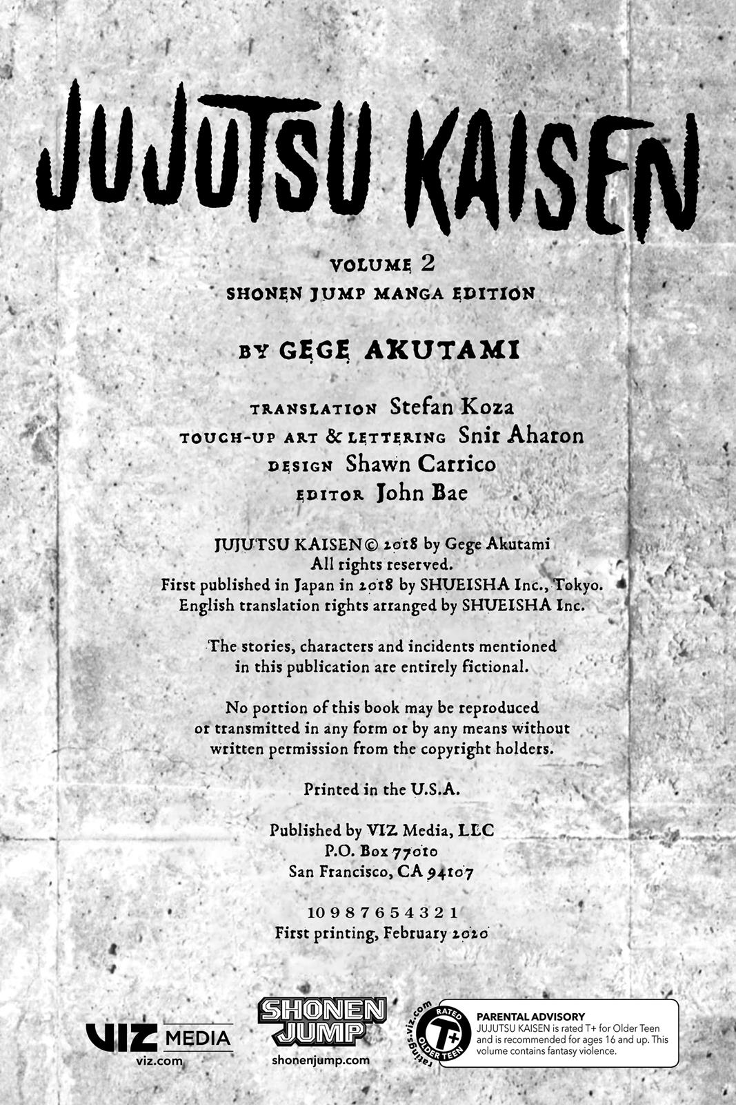 Jujutsu Kaisen, Chapter 8.2