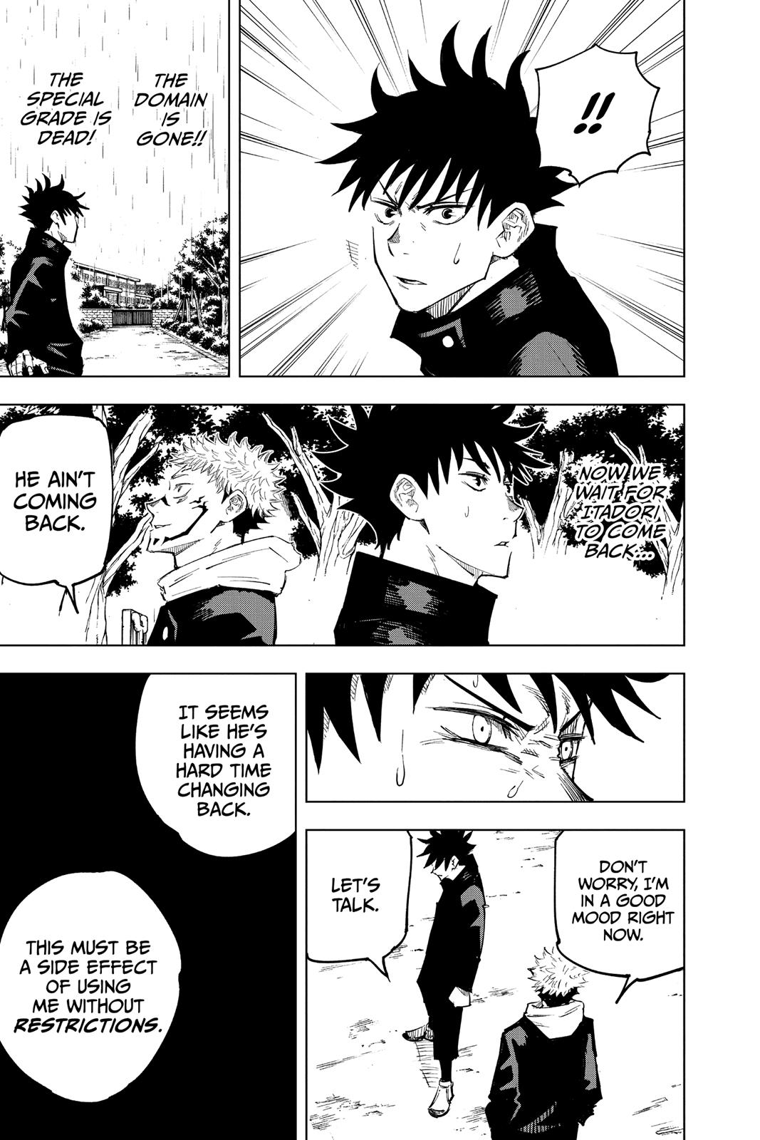 Jujutsu Kaisen, Chapter 8.21