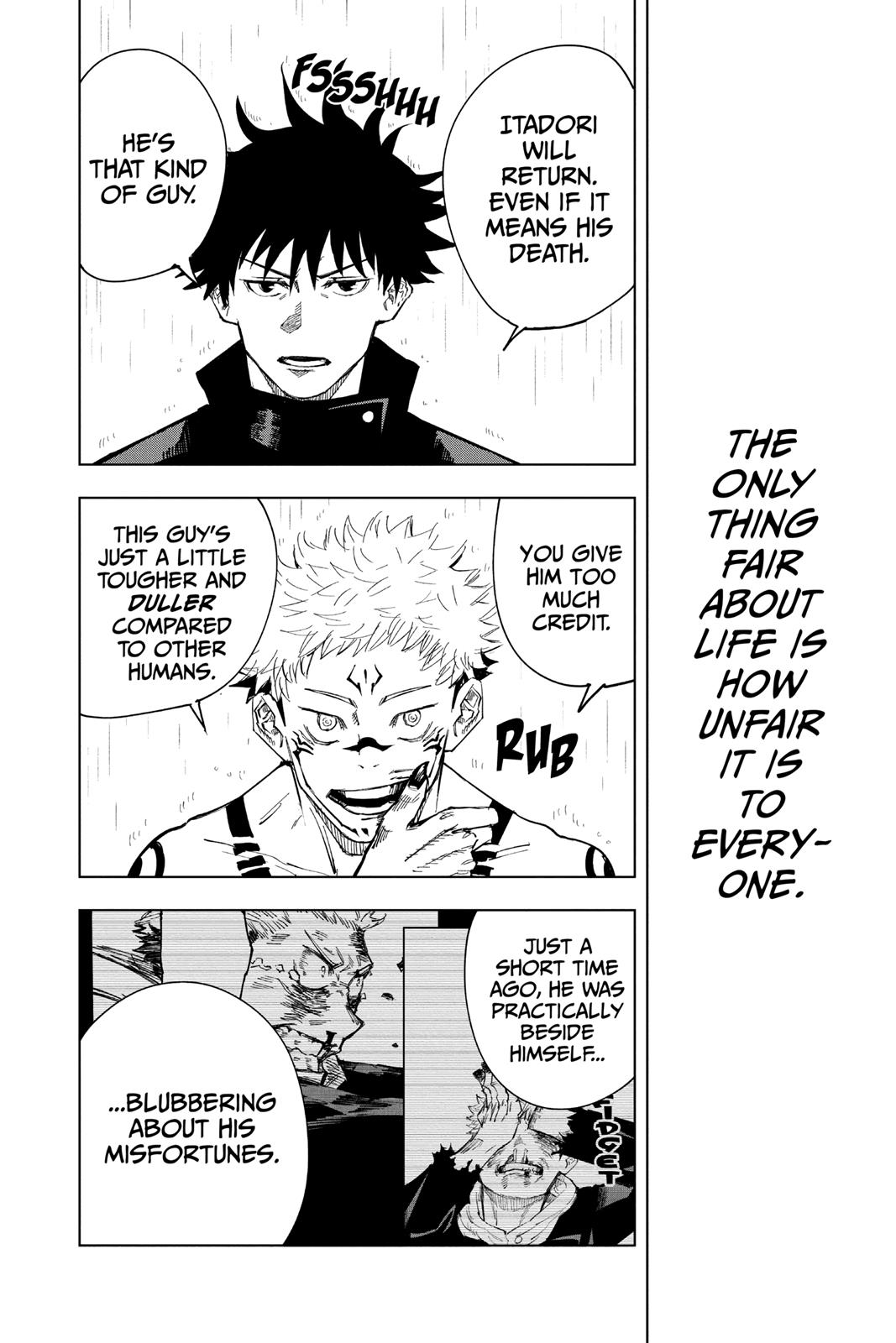 Jujutsu Kaisen, Chapter 9.1