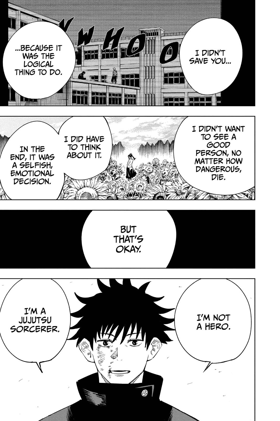 Jujutsu Kaisen, Chapter 9.16