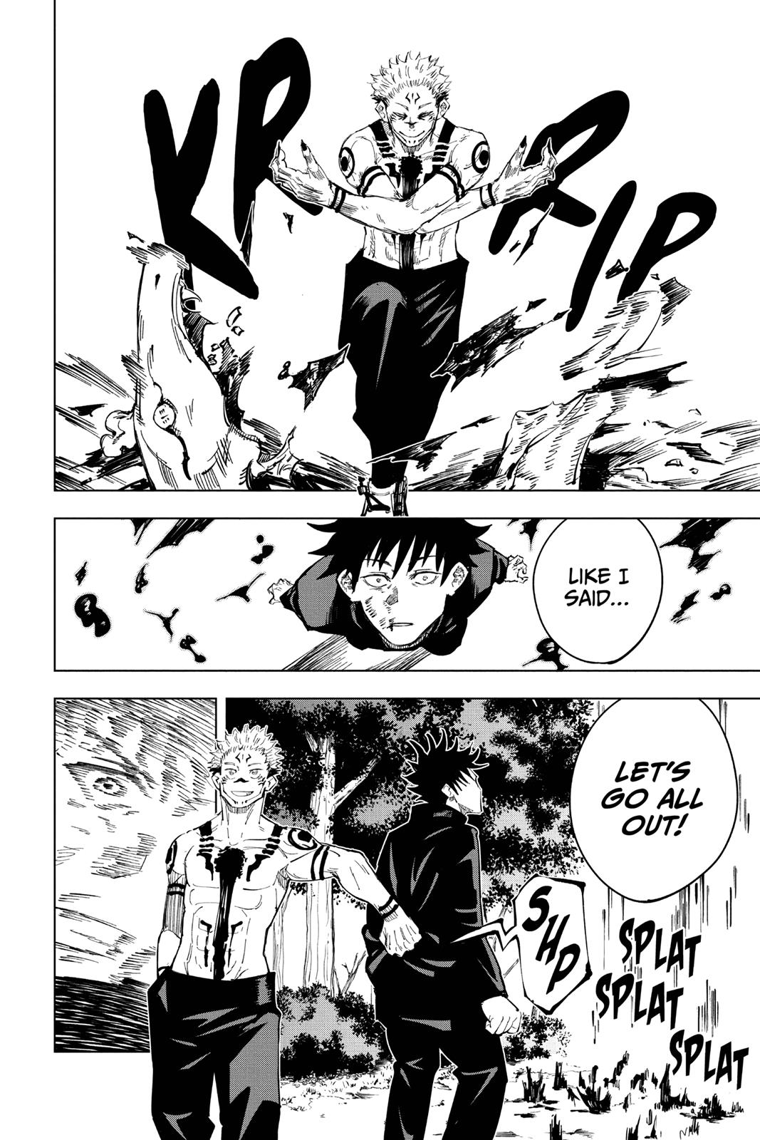Jujutsu Kaisen, Chapter 9.7
